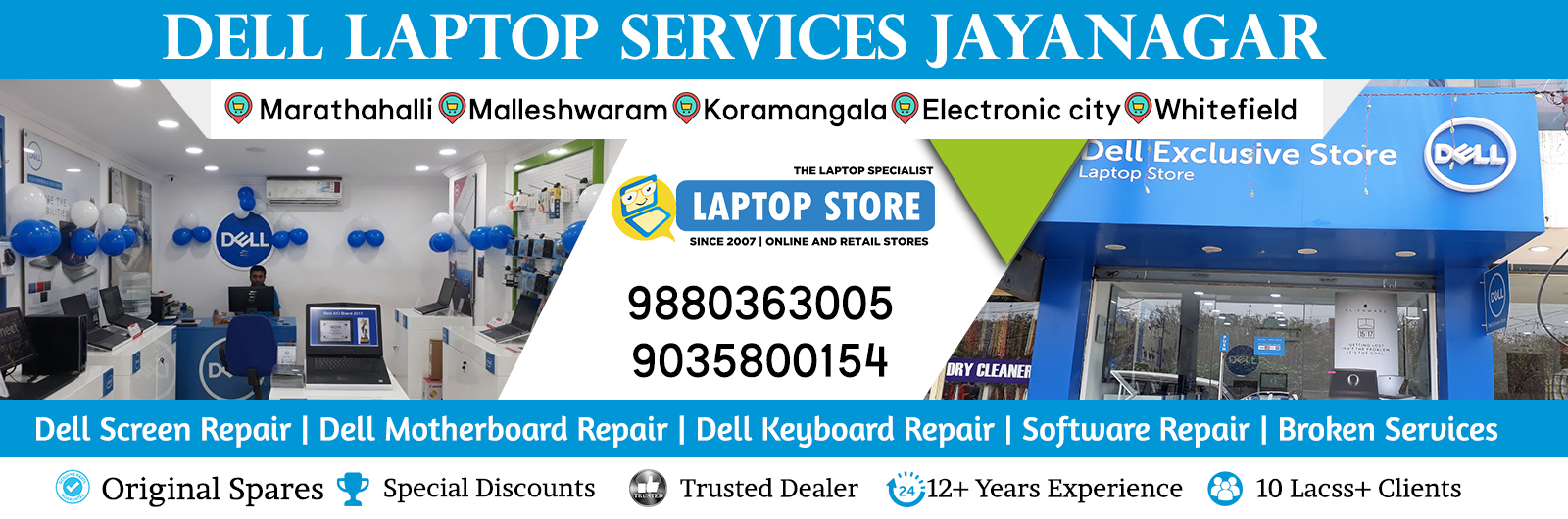 Dell Laptop Service Center in Jayanagar